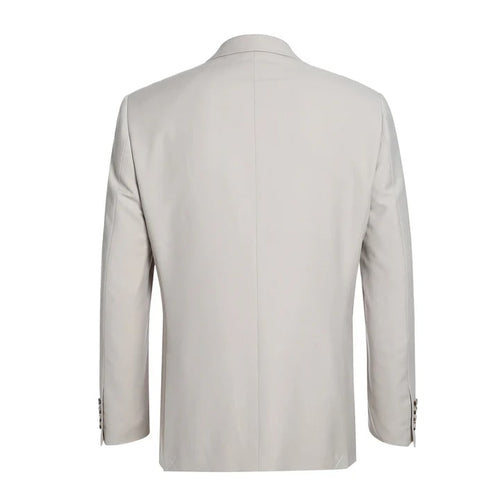 Cheap Priced Suit - Mens Basic Two Button Slim Fit StoneTan Suit
