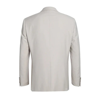 Cheap Priced Suit - Mens Basic Two Button Slim Fit StoneTan Suit