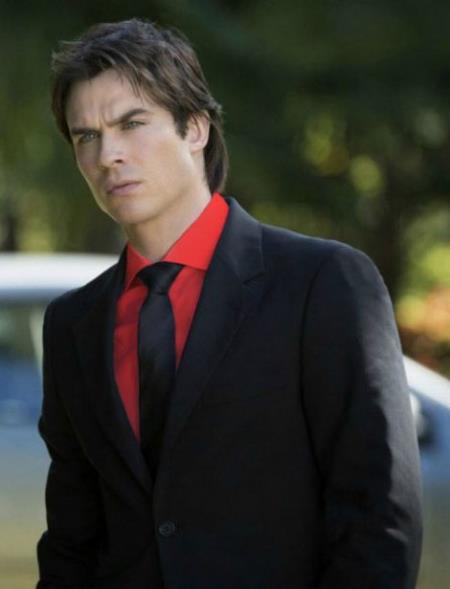 Men's Black Suit Red Shirt Black Tie Package Combo ~ Combination Deal As Seen In The Picture-New Designer Collection