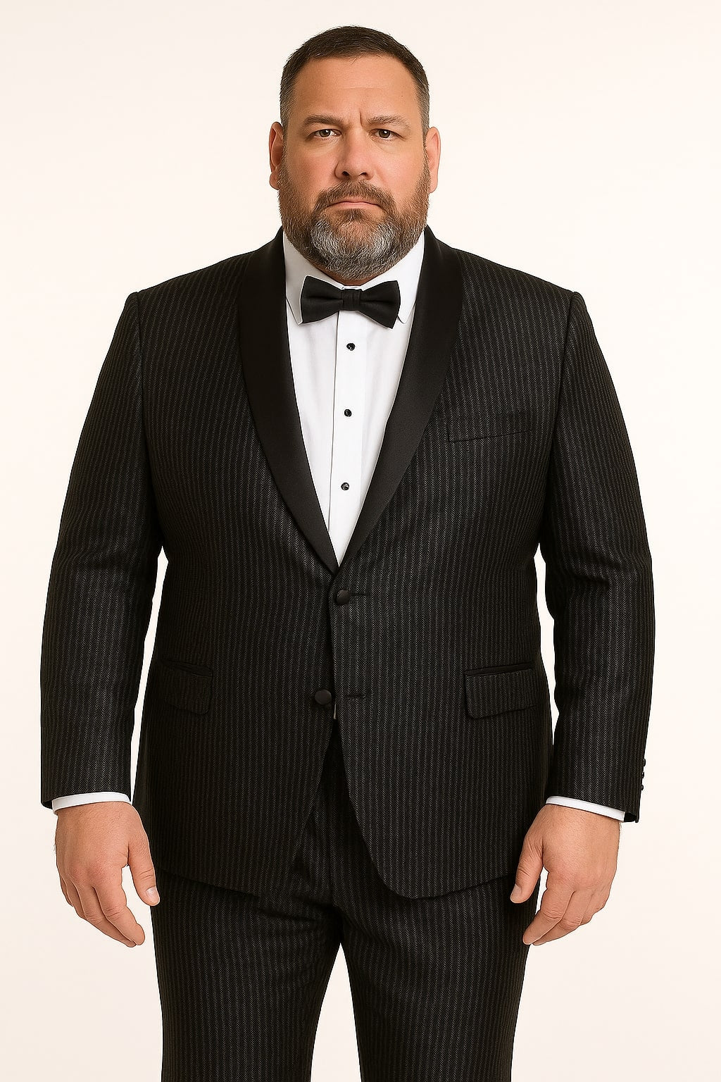 Mens Shiny Black Glitter Tuxedo with Satin Shawl Lapel – Ultra Slim Fit Sparkle Suit for Weddings, Proms & Formal Events - 34 Short or Extra Small