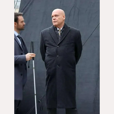 Daredevil Born Again Wilson Fisk Black Coat