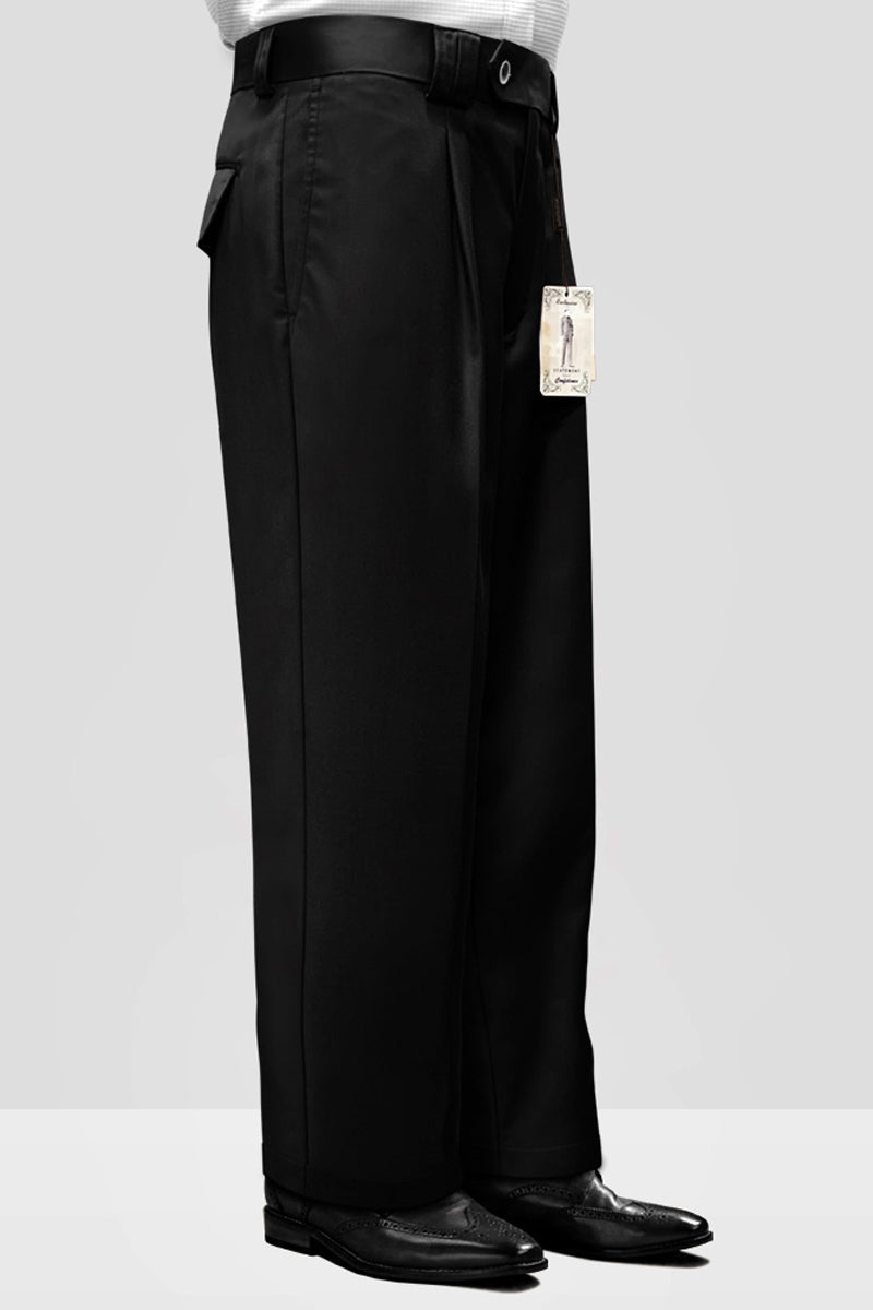 mens designer dress slacks Men's brooke-lookbook Vintage Dress for Women Pants are lined to Size:Large - 3