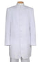 Cheap Priced Suit - Mens Long Mandarin Collar Zoot Suit White Tuxedo