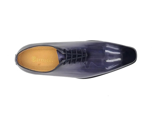 Carrucci Wholecut Patent Leather Oxford