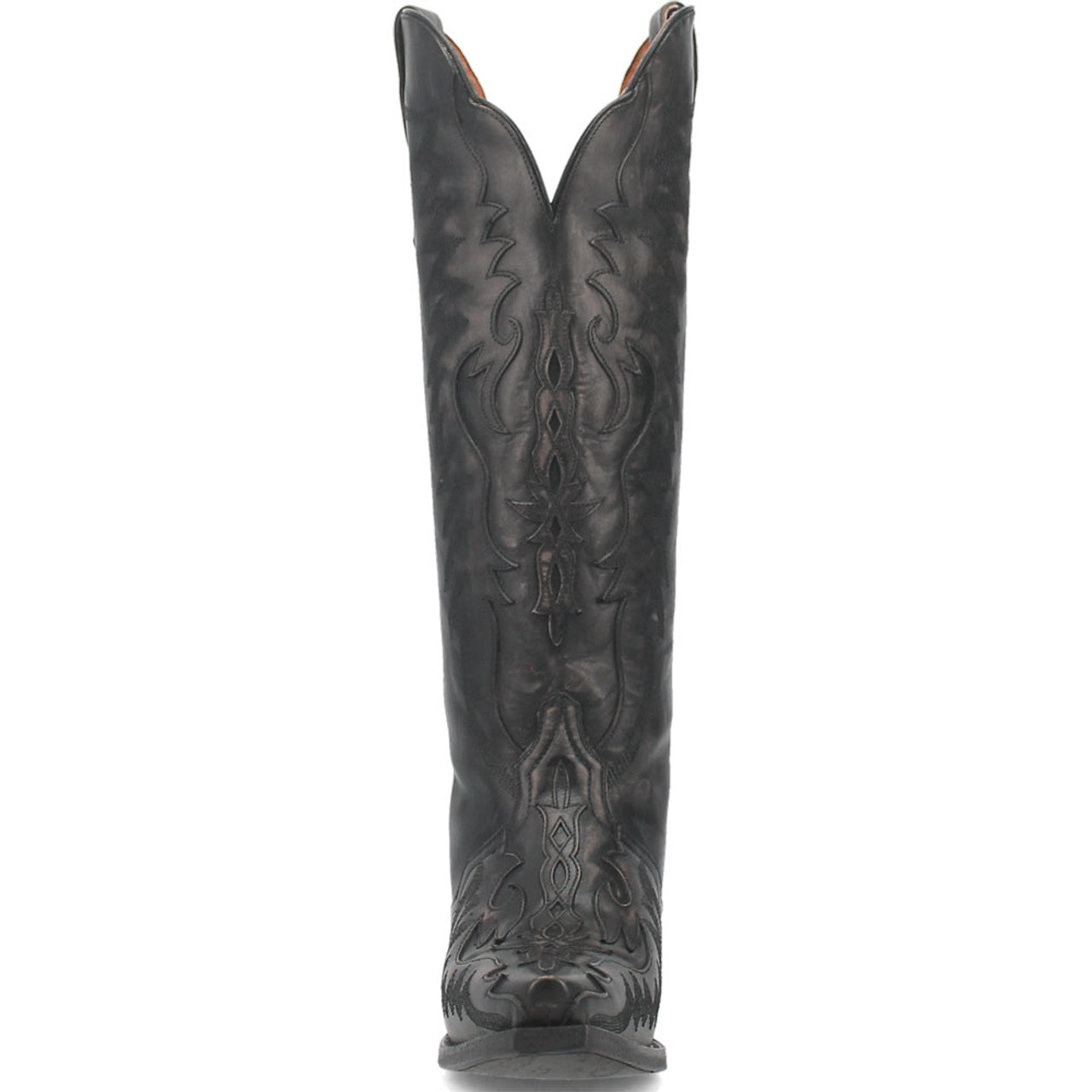 Dan Post Women’s Hallie Black 15 Snip Toe Medium Cowboy Boot - 6M