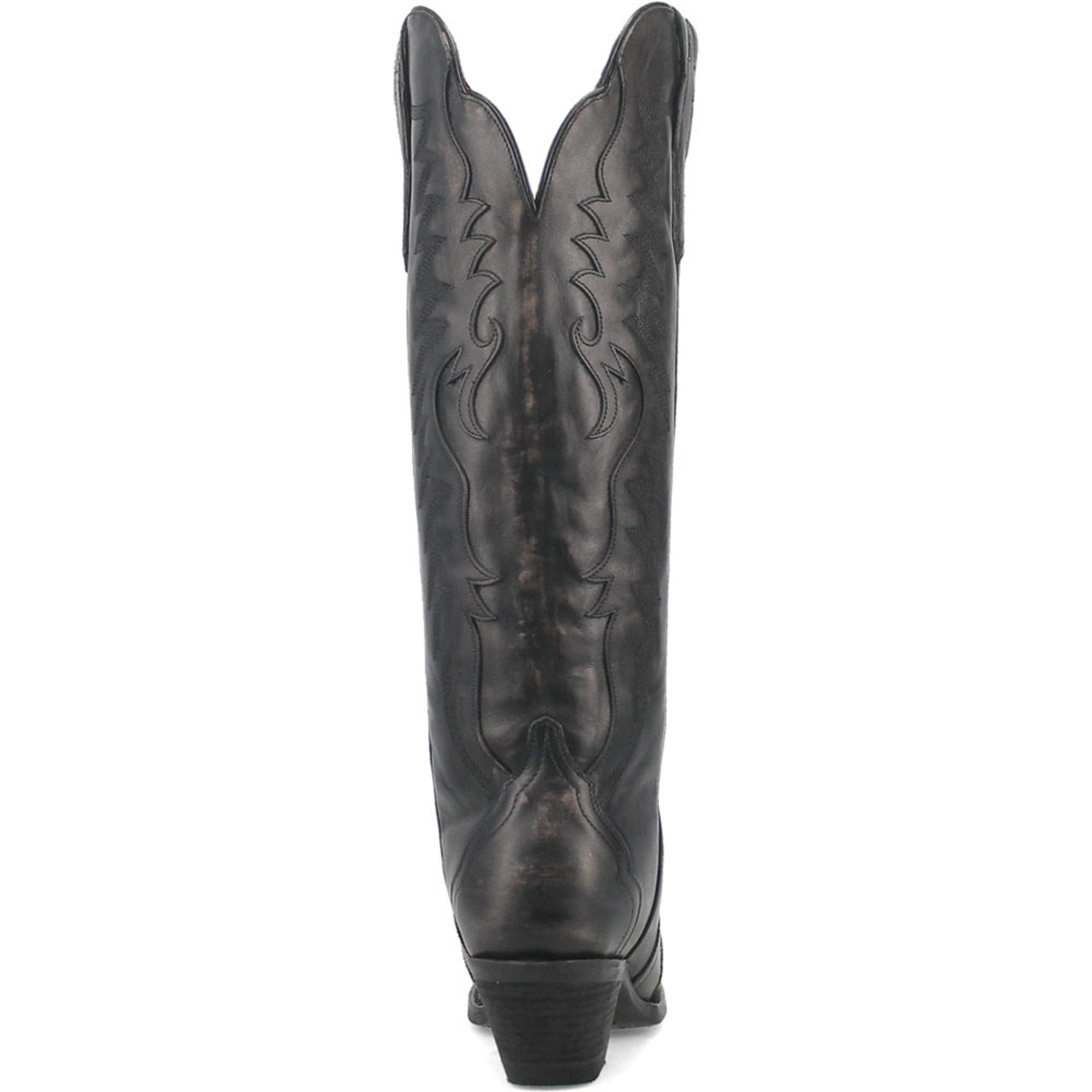 Dan Post Women’s Hallie Black 15 Snip Toe Medium Cowboy Boot - 6M