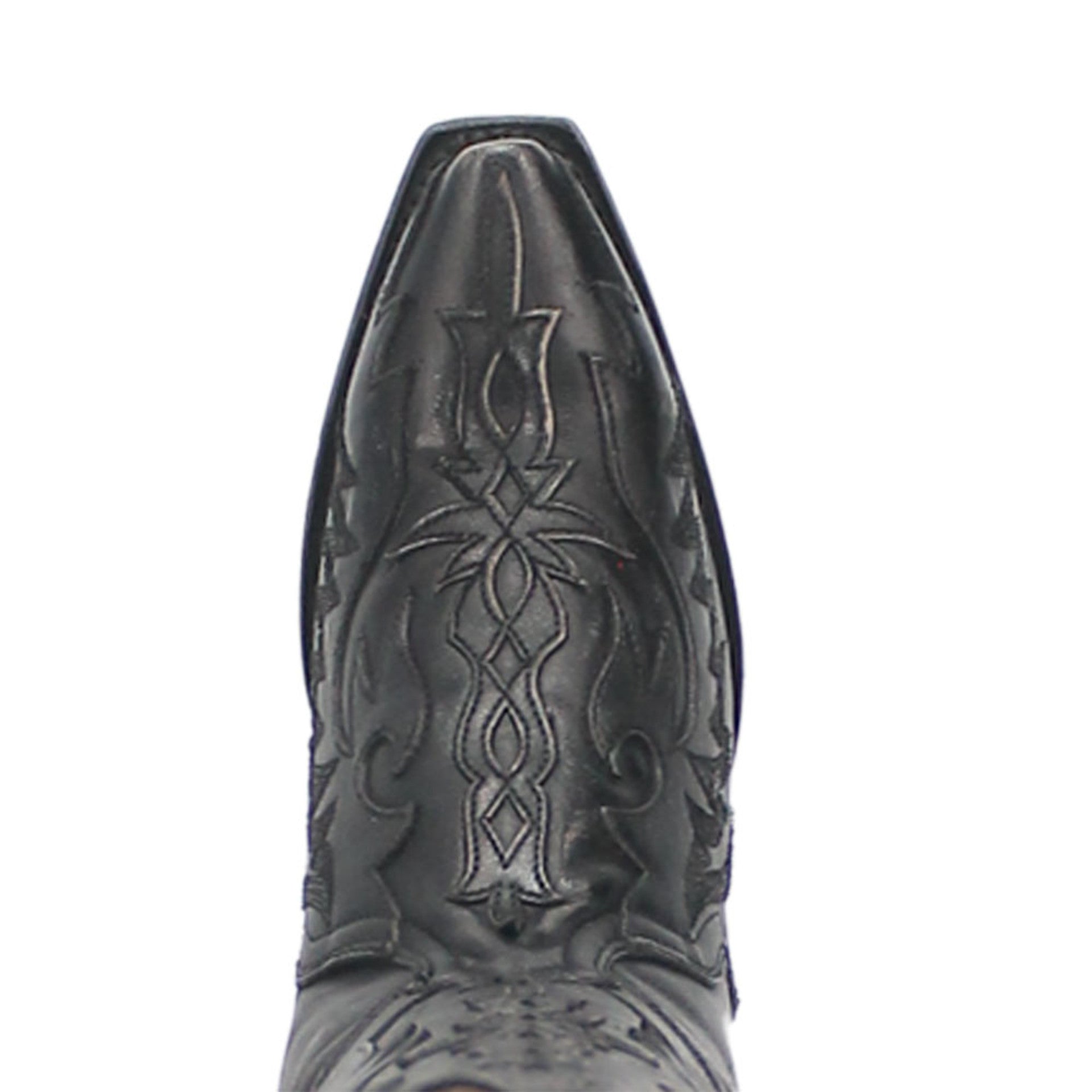 Dan Post Women’s Hallie Black 15 Snip Toe Medium Cowboy Boot - 6M