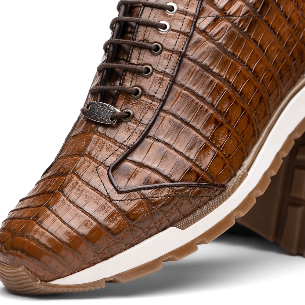 Marco Di Milano Alonzo Bay Apache Genuine Caiman Crocodile Casual Sneakers - 8