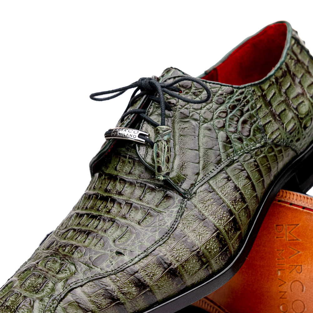 Marco Di Milano Apricena Caiman Crocodile Derby in Woodgreen - 8.5