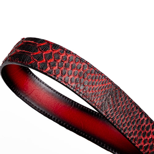 Marco Di Milano Arkansas Black Cherry Leather Belt Shoe