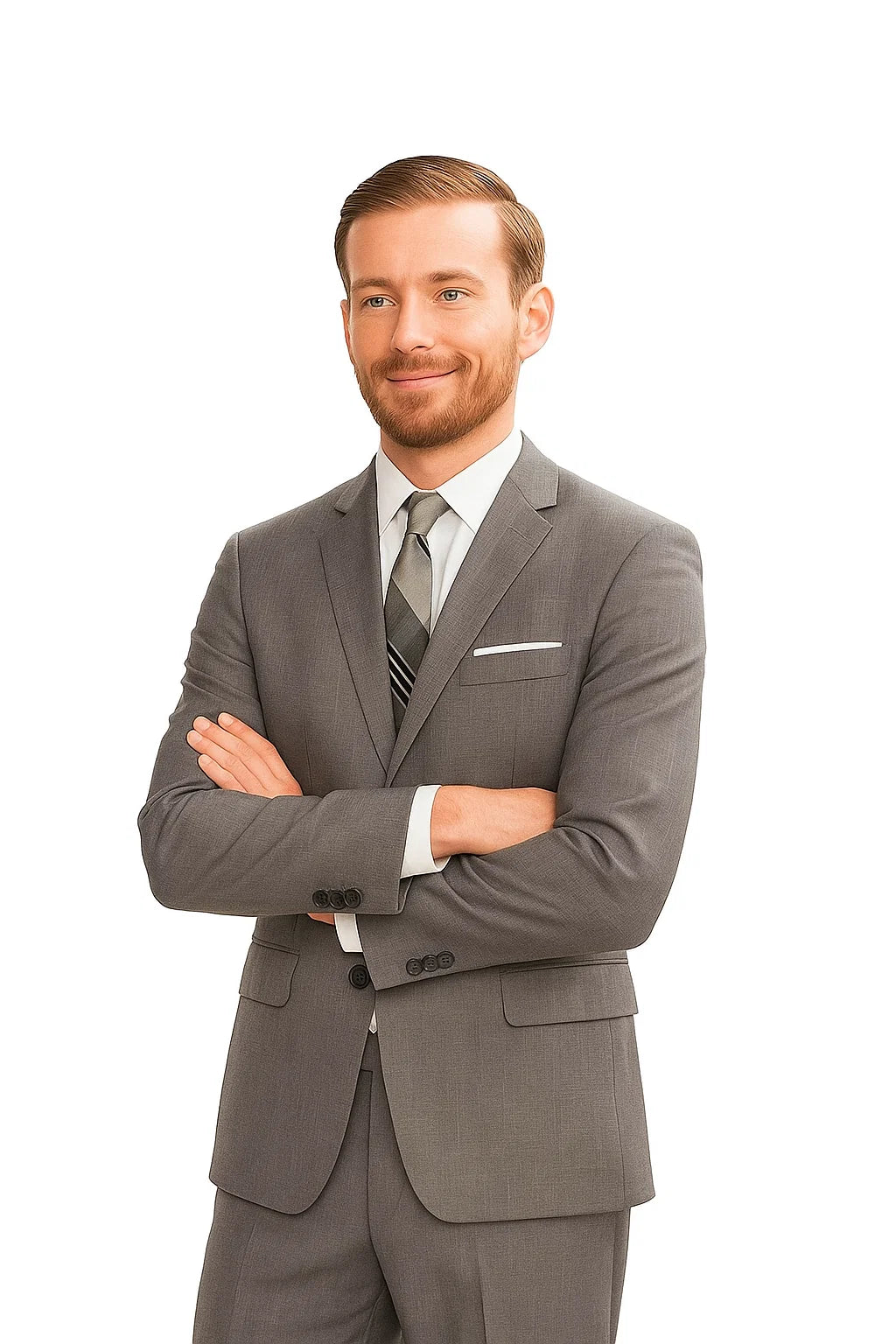 Mad Men suits don draper style attire clothes costume Two Button halloween Suit - 38 Short Jacket+32 Waist Adjustable 28to34)(Height: 5 4 to5 7 )(Neck 15-16.5)S-M)