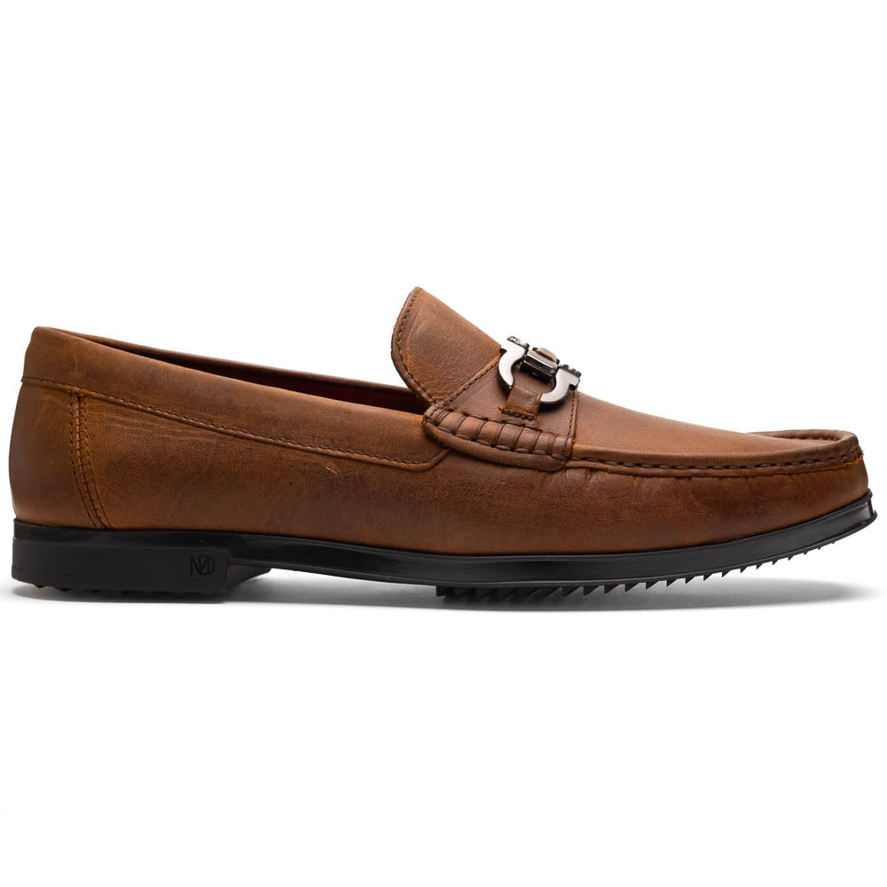 Marco Di Milano Atrani Crazy Tan Calf Bit Loafer - 10