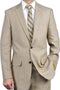 Mens Big and Tall Linen Suits -Beige Summer Fabric Suit
