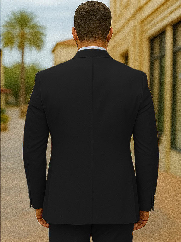 Best Mens Designer Modern Fit Double Breasted Wool Suit with Gold Buttons in Khaki - For Men Fashion Perfect For Wedding or Prom 2025 or Business or Church - 34 Short or Extra Small