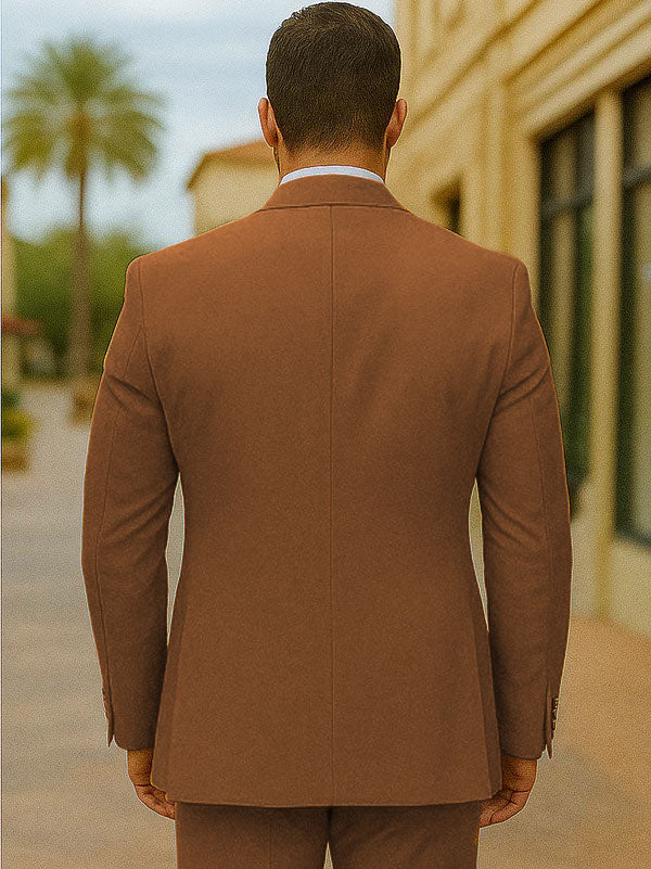Best Mens Designer Modern Fit Double Breasted Wool Suit with Gold Buttons in Khaki - For Men Fashion Perfect For Wedding or Prom 2025 or Business or Church - 34 Short or Extra Small