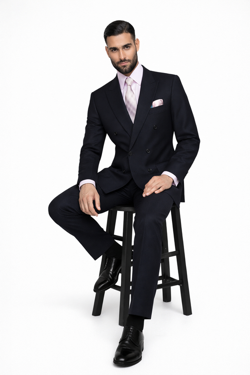 Bold Men's 2-Piece 100% Wool Fashion Suit Statement Color