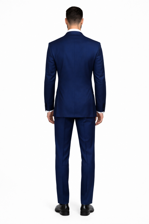 Bold Men's 2-Piece 100% Wool Fashion Suit Statement Color