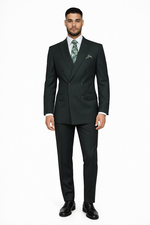 Bold Men's 2-Piece 100% Wool Fashion Suit Statement Color