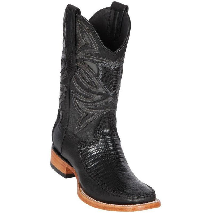 Botas de Armadillo con Venado Horma Ranchera Cuadrada - 6