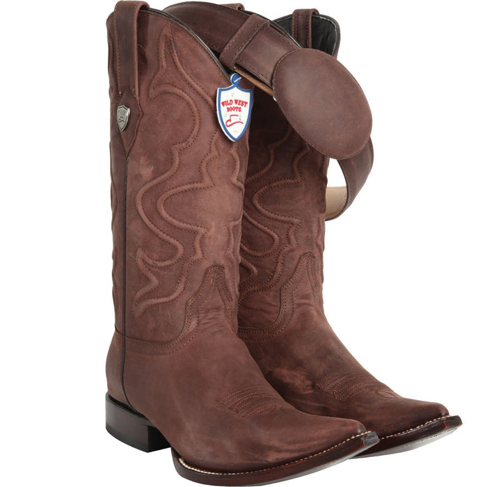 Botas Vaqueras de Cuero Desert Horma 3X Aladino WW - 6
