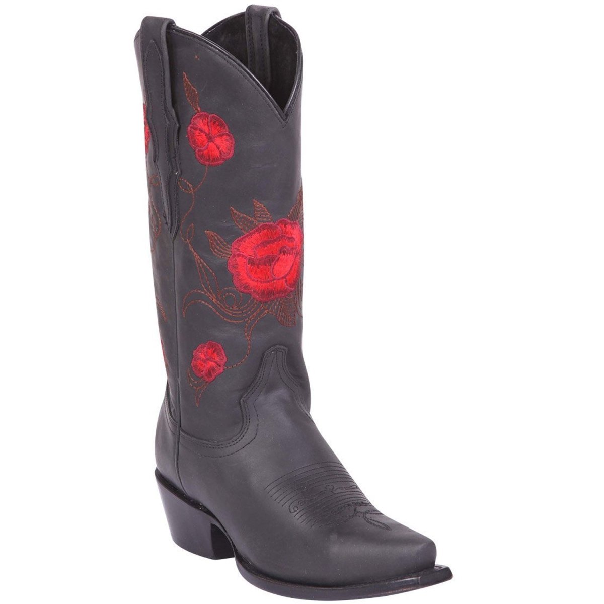 Botas de Cuero Crazy Original para Mujer en Horma Clasica GEN-41908 - 5 USA (Mexico 22)