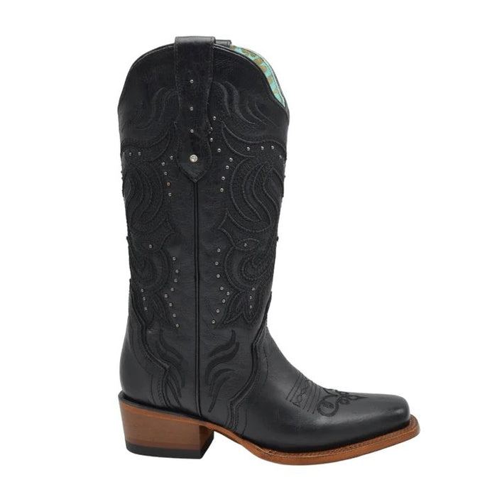 Laredo Men's Monty Snake Print Leather J-Toe Boots - Tan - 6D