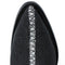 Botas de Mantarraya Perla Completa Grabada Horma Puntal Color Negro LC