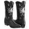 Botas de Mantarraya Perla Completa Grabada Horma Puntal JB