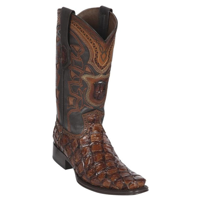 Botas de Pescado Pirarucu Original en Horma Europea Cuadrada - 6