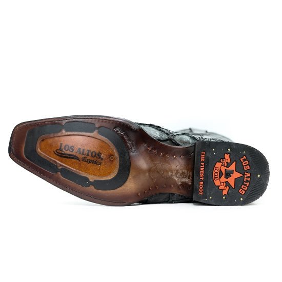 Botas de Pescado Pirarucu Original en Horma Europea Cuadrada - 6