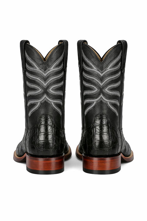 Botas de Pescado Pirarucu Original en Horma Rodeo Cuadrada-New Designer Collection