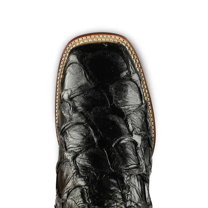Botas de Pescado Pirarucu Original en Horma Rodeo Cuadrada LAB - 6