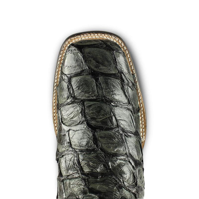 Botas de Pescado Pirarucu Original en Horma Rodeo Cuadrada LAB - 6