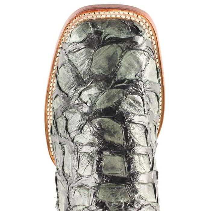 Botas de Pescado Pirarucu Original en Horma Rodeo Cuadrada WW - 6