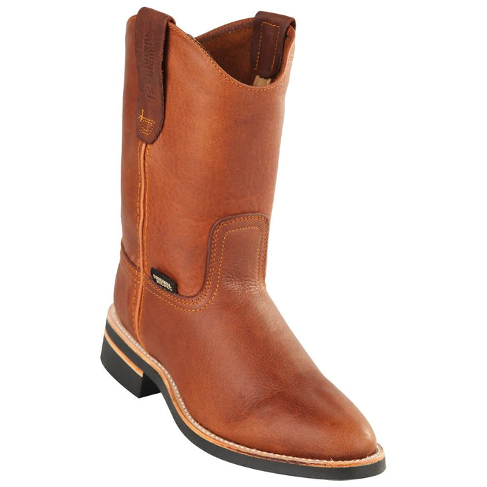 Botas de Trabajo con Suela de Hule Color Miel OM - 6