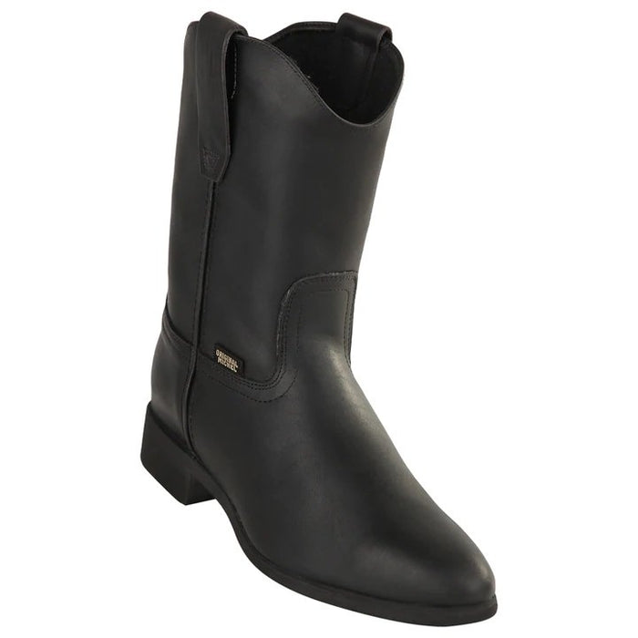Botas de Trabajo Cuero Grasso con Suela de Hule Negro OM - 6