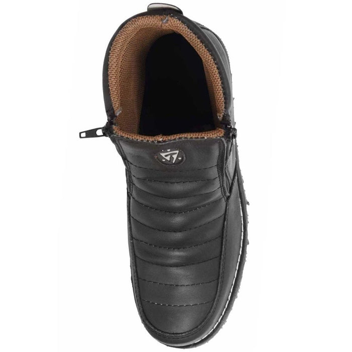 Botines de Trabajo Hammer Doble Zipper Suela Doble Densidad Color Negro - 6