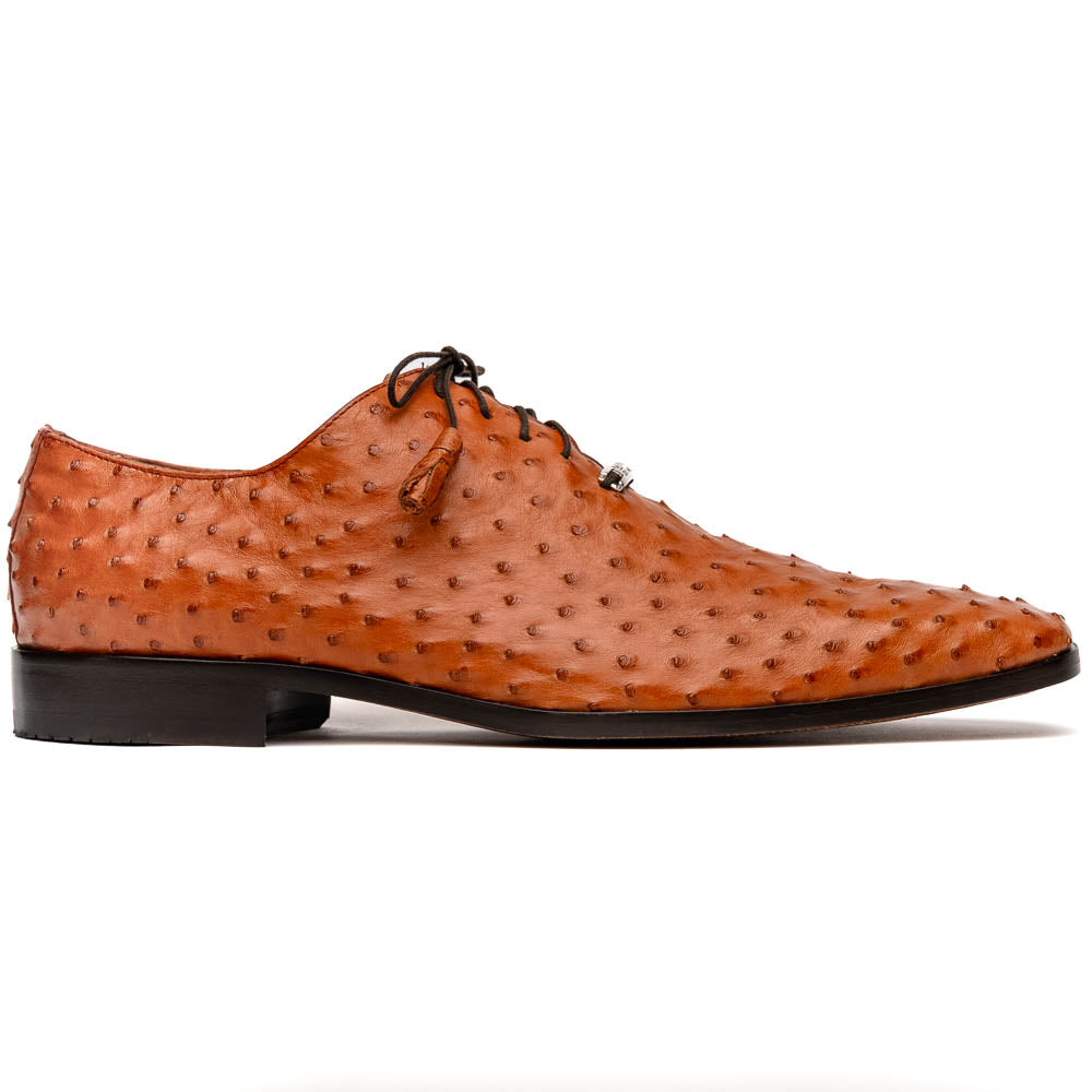 Marco Di Milano Criss Brandy Ostrich Quill Dress Shoe Oxfords - 8