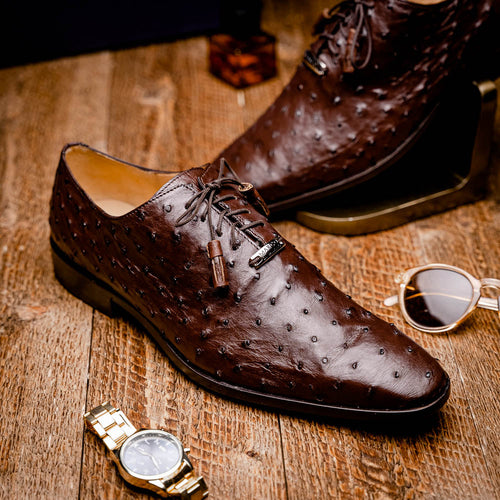 Marco_Di_Milano Criss Brown Leather Dress Shoe