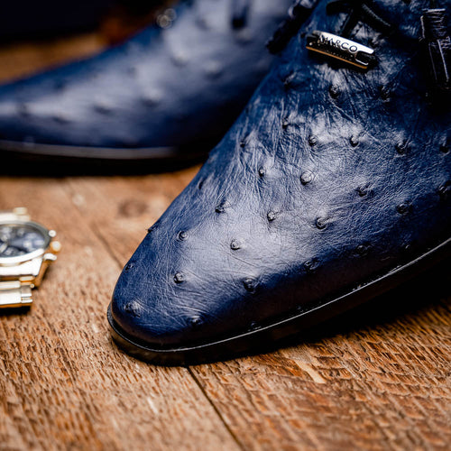 Marco_Di_Milano Criss Navy Leather Loafer