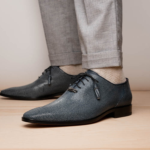Marco Di Milano Pannuci Navy Leather Luxury Loafer