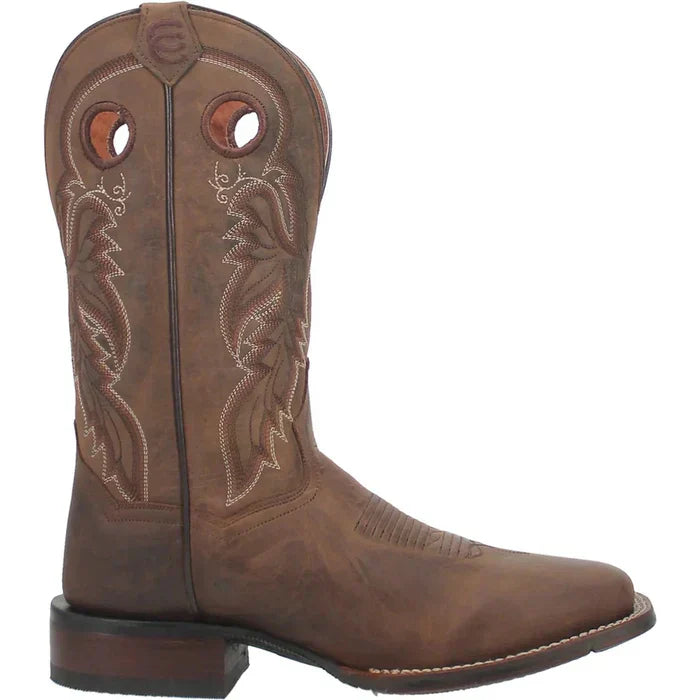 Dan Post Men's Abram Genuine Leather Square Toe Boots - Tan - 7D