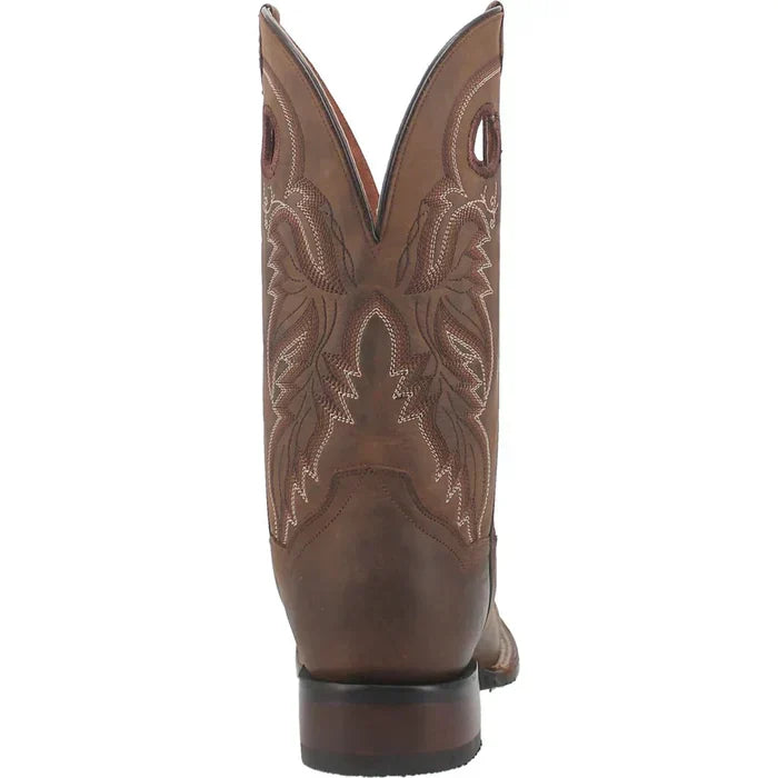 Dan Post Men's Abram Genuine Leather Square Toe Boots - Tan - 7D