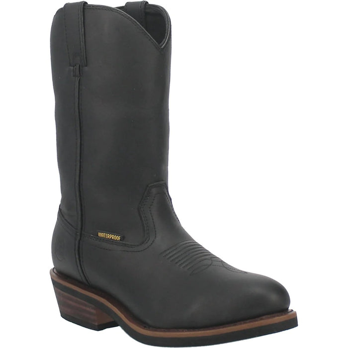 Dan Post Men's Alburquerque Work Boots Waterproof - Black - 7D