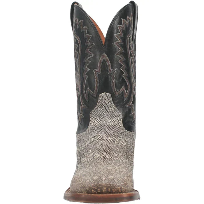 Dan Post Men's Elgin Genuine Lizard Square Toe Boots - Natural - 7D