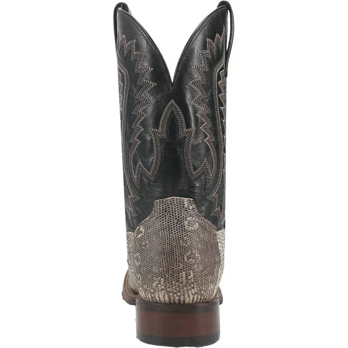 Dan Post Men's Elgin Genuine Lizard Square Toe Boots - Natural - 7D