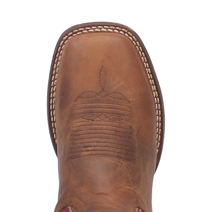 Dan Post Men's Killeen Leather Square Toe Boots - Tan - 6D