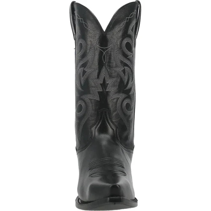 Dan Post Men's Milwaukee Leather Snip Toe Boots - Black - 7D