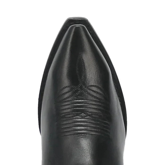 Dan Post Men's Milwaukee Leather Snip Toe Boots - Black - 7D