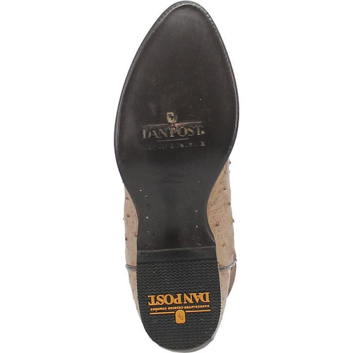 PERSHING FULL QUILL OSTRICH BOOT